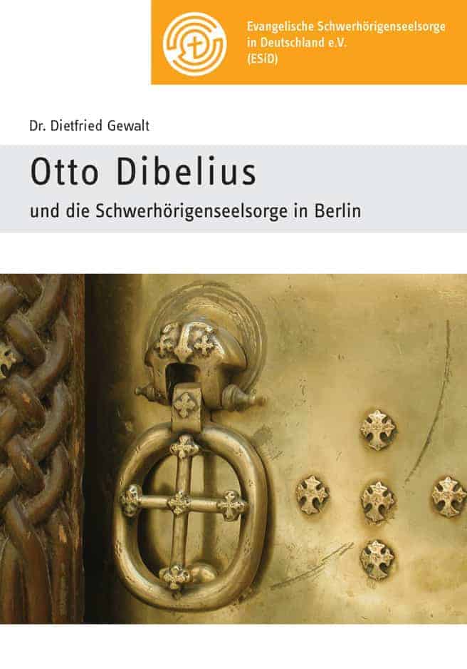 Otto Dibelius und die Schwerhörigenseelsorge in Berlin, historische Türbeschlag mit Kreuzsymbol.